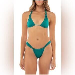 NWT AGUA BENDITA JARDIM BIKINI TOP